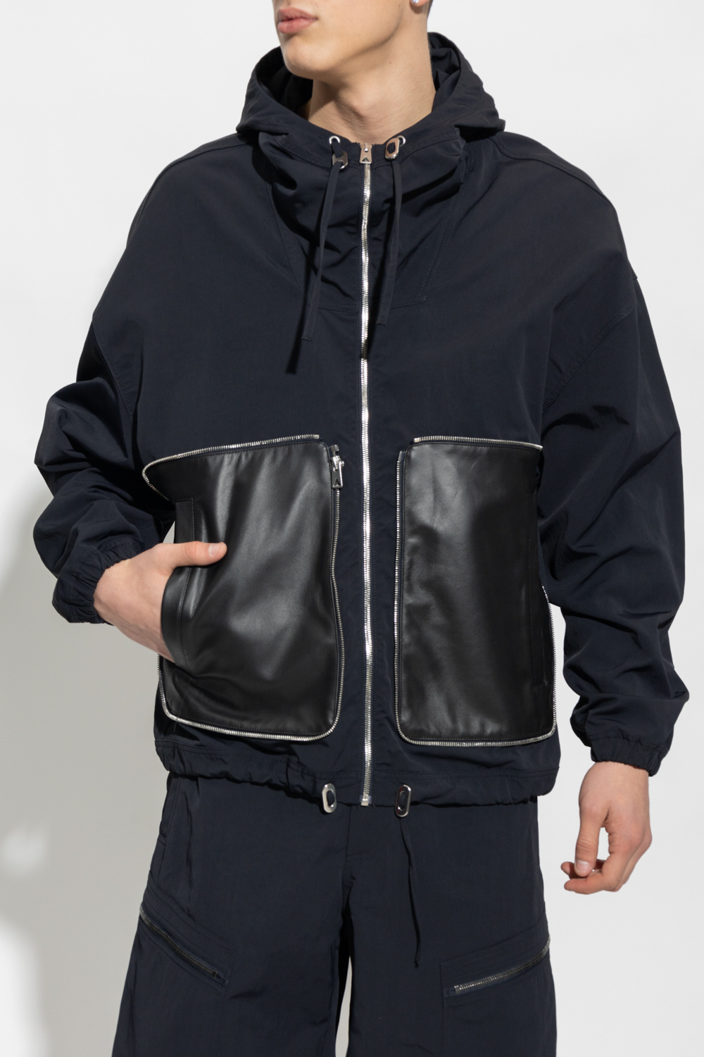 ジャケット BOTTEGA VENETA Women Jackets 777569V4C201000 black Womens Bottega Veneta Kimono Belted Black Coat Blazer Jacket